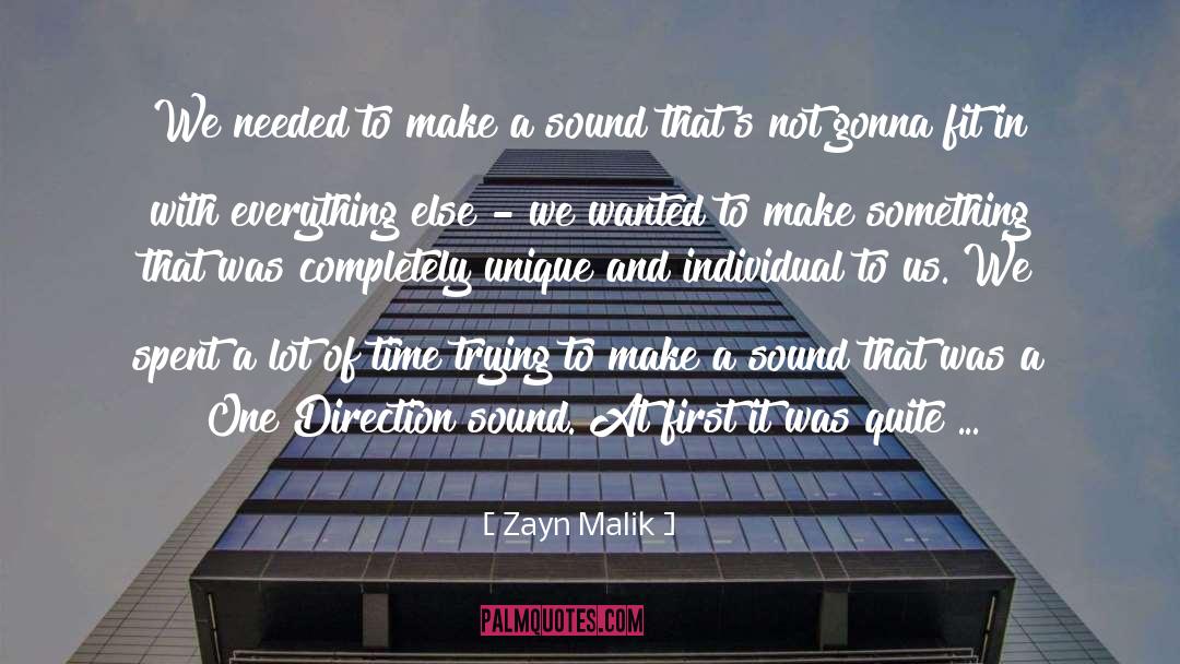 Our Imperfections Make Us Unique quotes by Zayn Malik