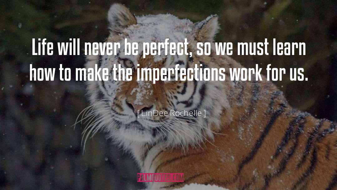 Our Imperfections Make Us Unique quotes by LinDee Rochelle