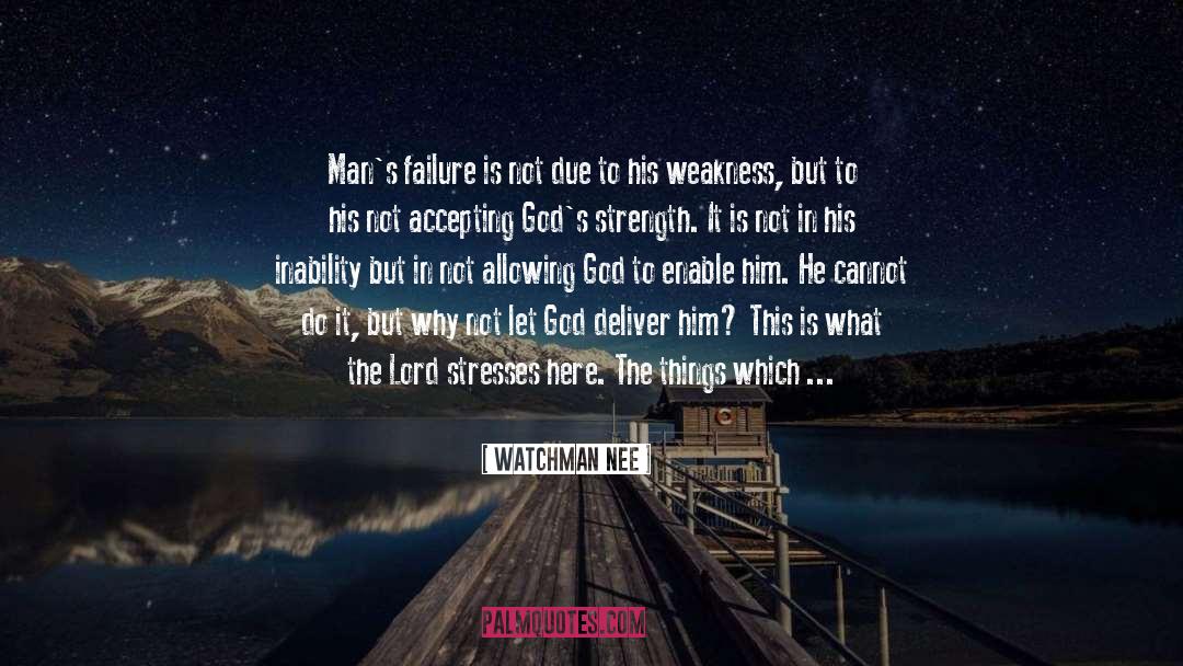 Our Lord quotes by Watchman Nee