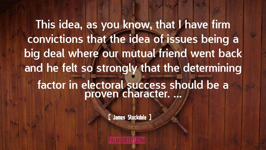 Our Mutual Friend quotes by James Stockdale