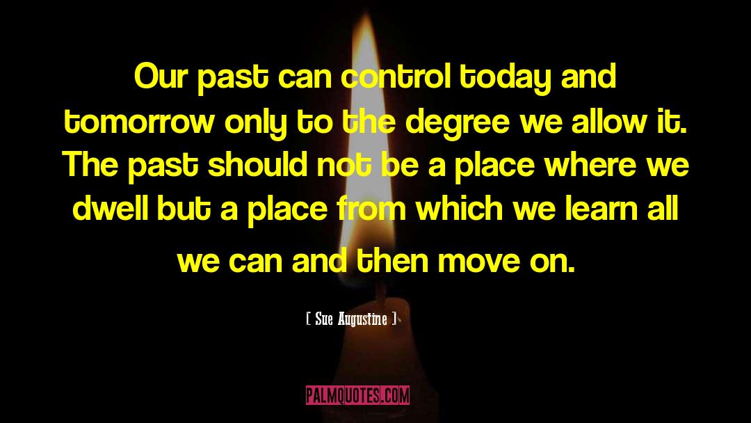 Our Past quotes by Sue Augustine