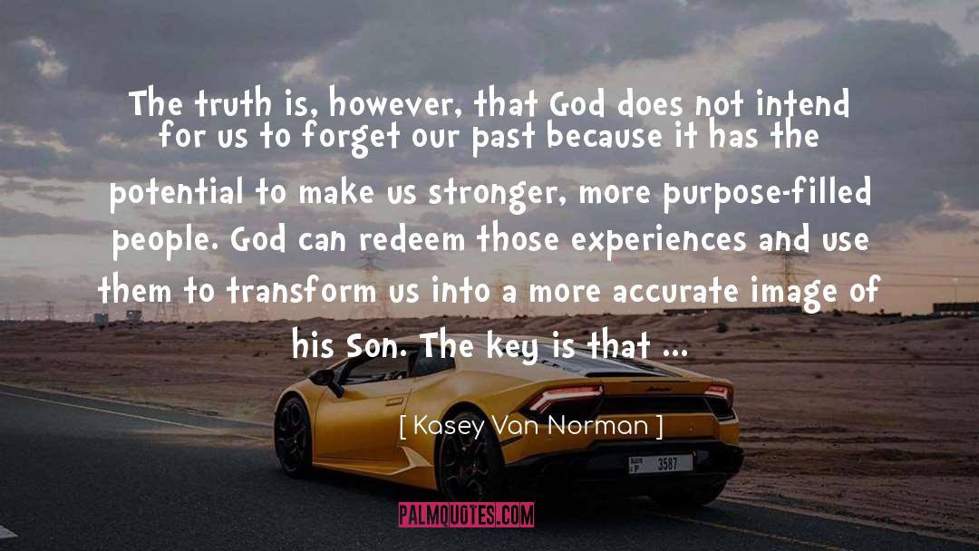 Our Past quotes by Kasey Van Norman
