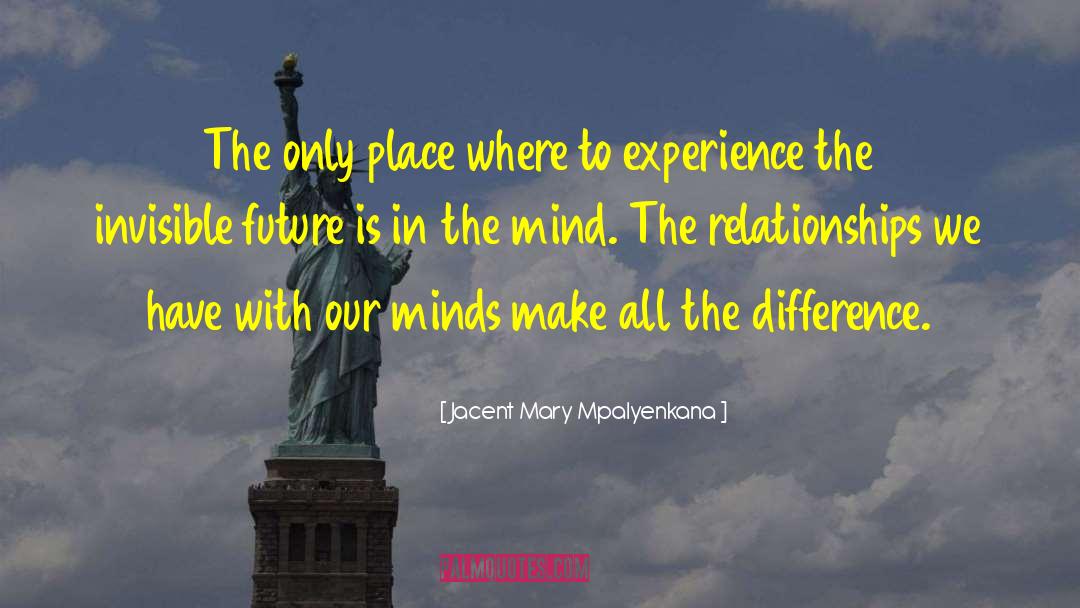 Our Place In The Universe quotes by Jacent Mary Mpalyenkana