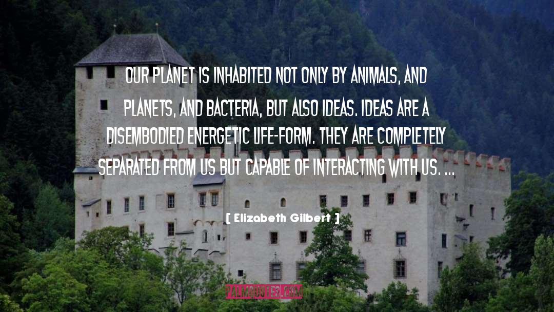 Our Planet quotes by Elizabeth Gilbert