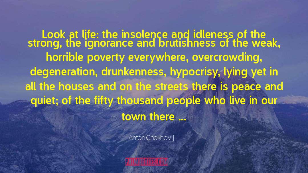 Our Town quotes by Anton Chekhov
