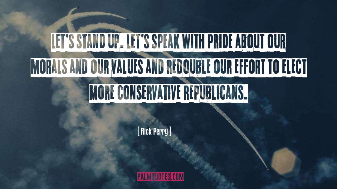 Our Values quotes by Rick Perry