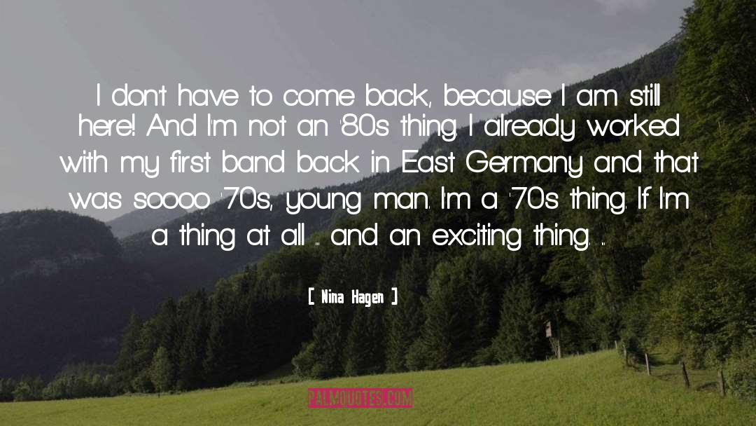 Out East quotes by Nina Hagen