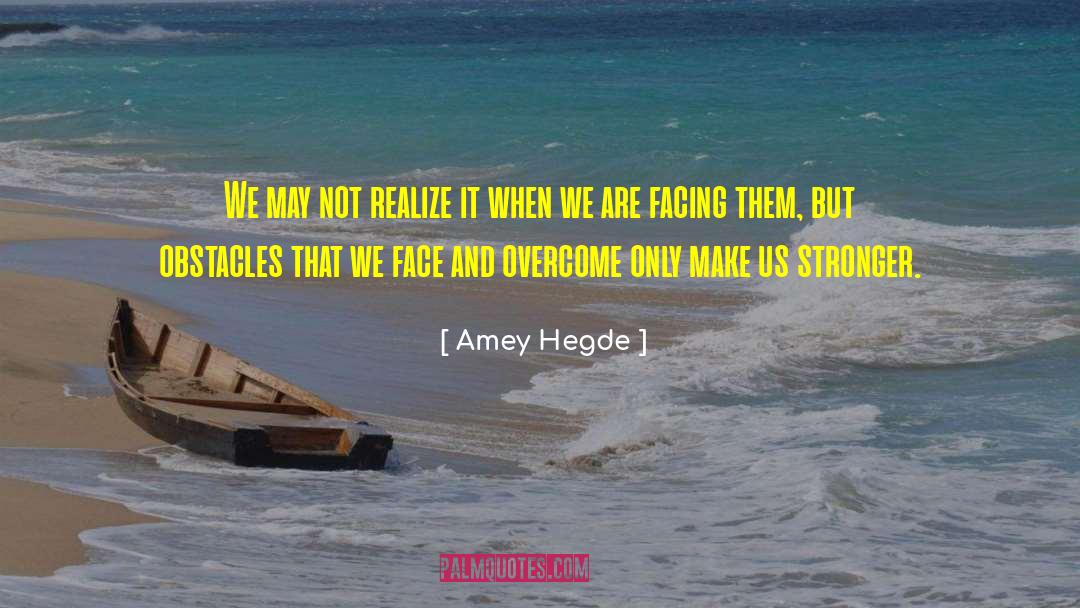 Out Facing quotes by Amey Hegde