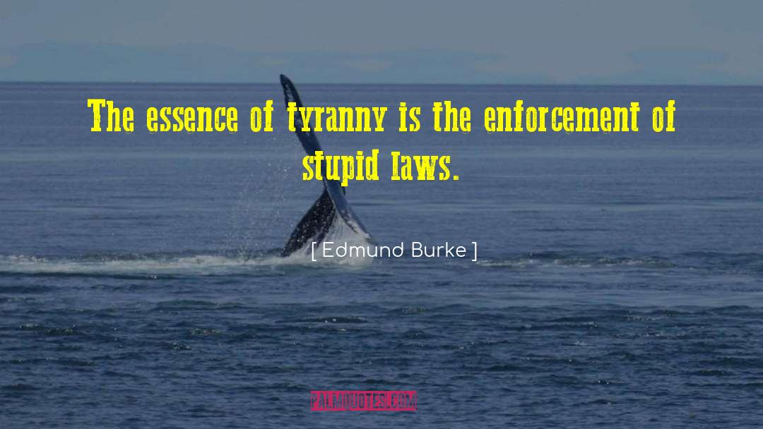 Out Laws quotes by Edmund Burke