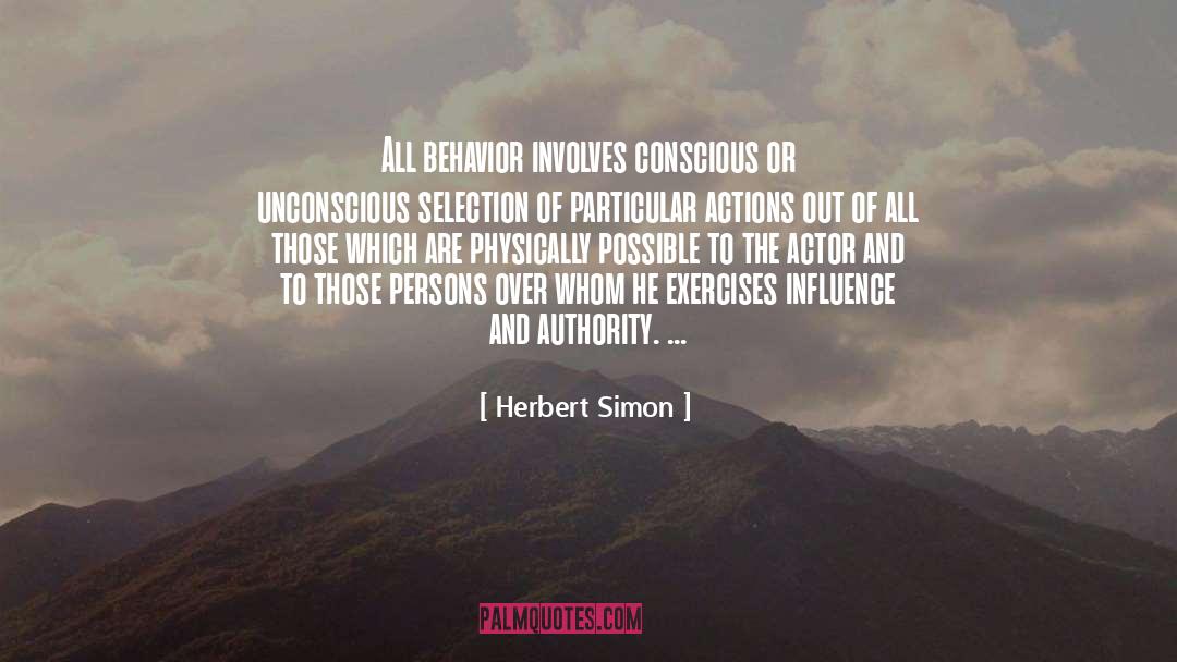 Out Of Bounds quotes by Herbert Simon