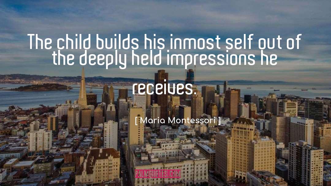 Out Of Mediocrity quotes by Maria Montessori