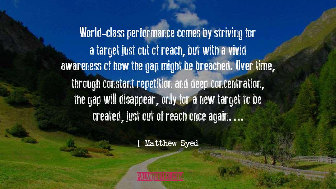 Out Of Reach quotes by Matthew Syed