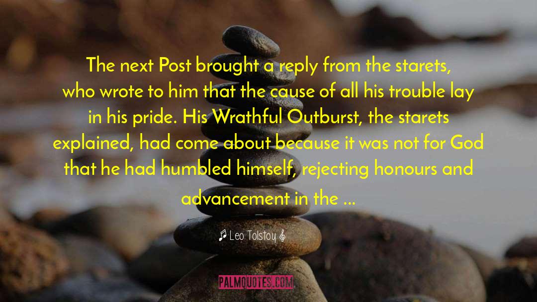 Outburst quotes by Leo Tolstoy