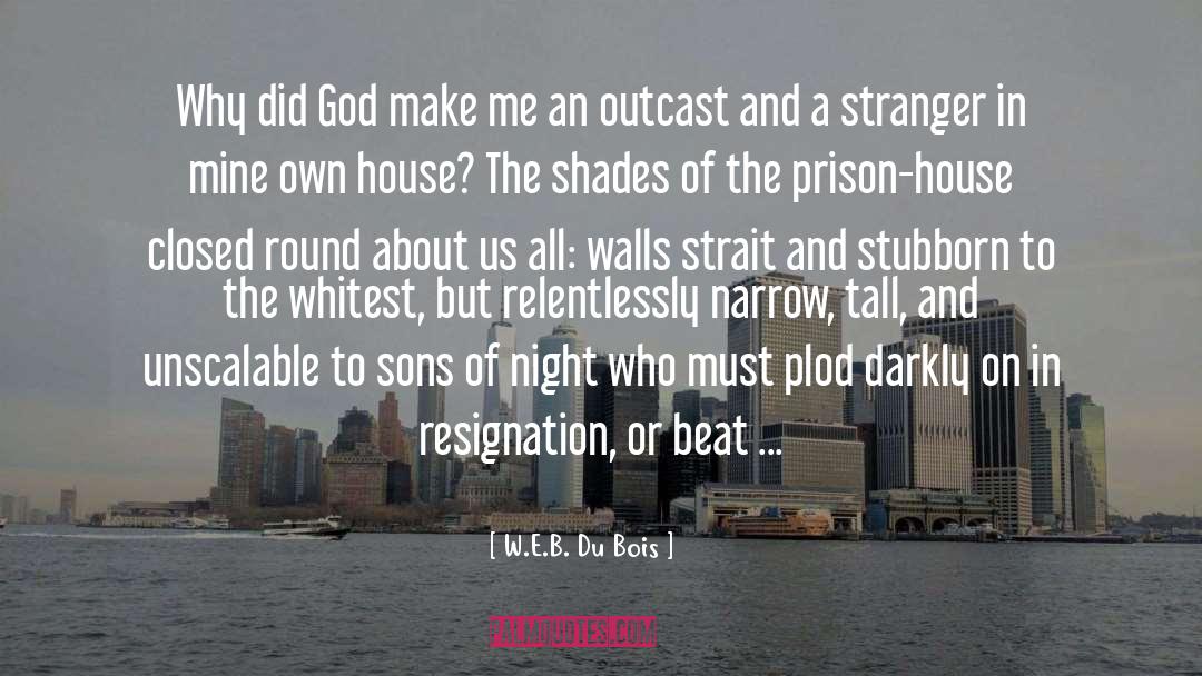 Outcast quotes by W.E.B. Du Bois