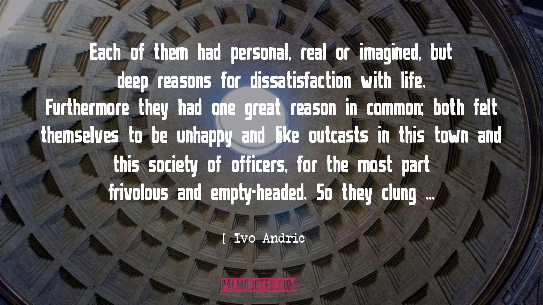 Outcasts quotes by Ivo Andric