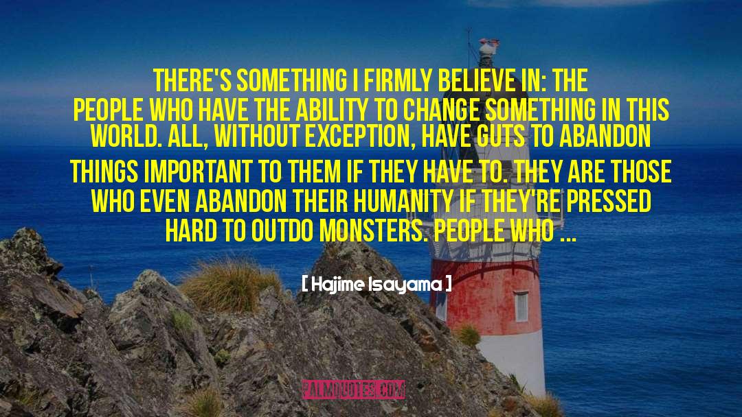 Outdo quotes by Hajime Isayama
