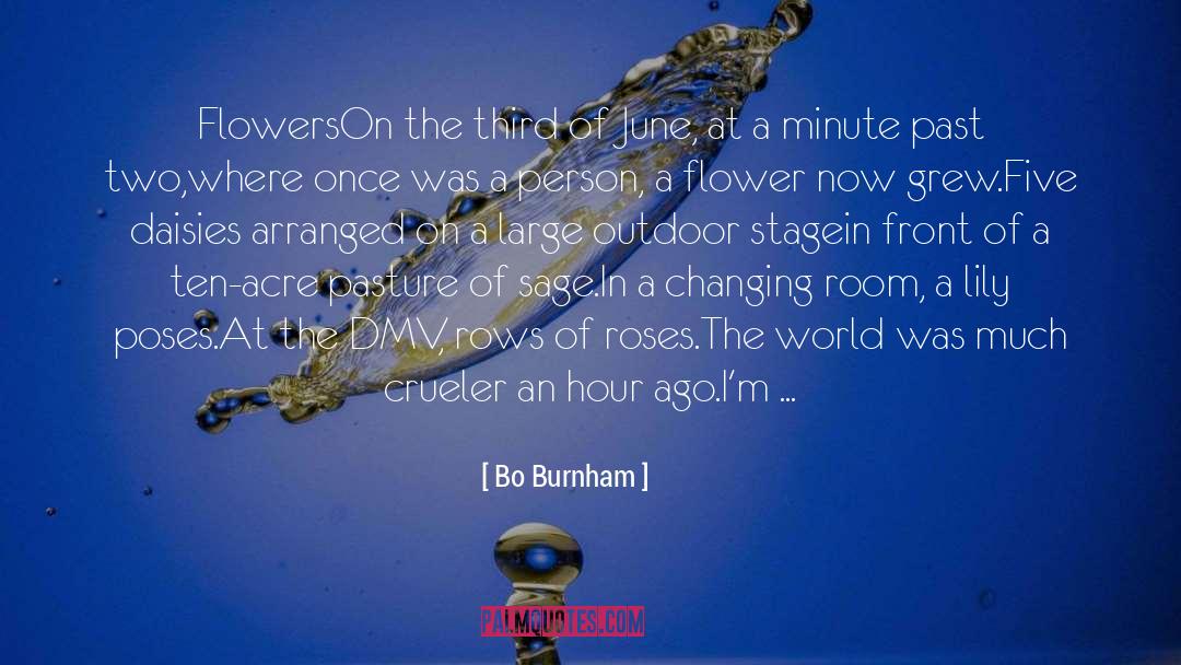 Outdoor quotes by Bo Burnham