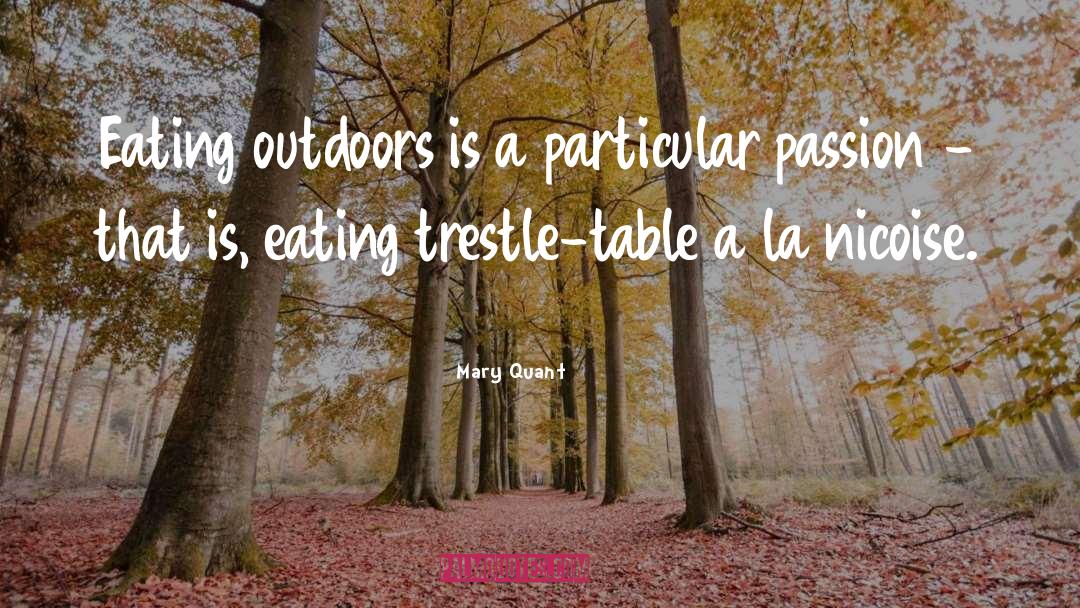 Outdoors quotes by Mary Quant