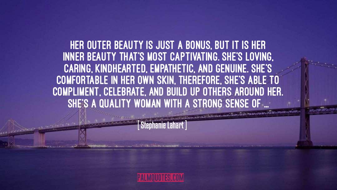 Outer Beauty Is Transient quotes by Stephanie Lahart