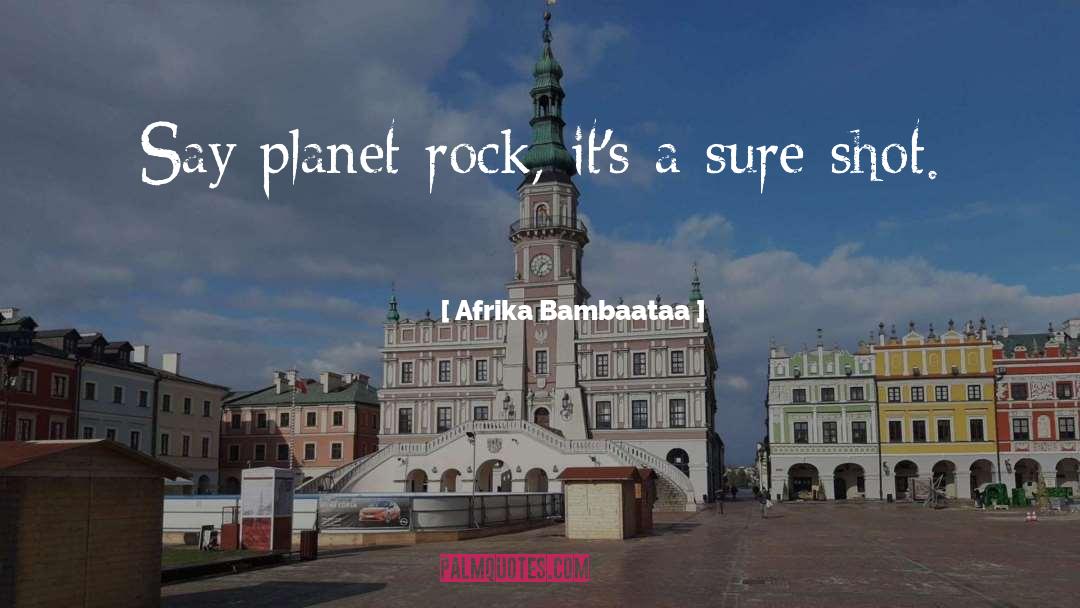 Outer quotes by Afrika Bambaataa