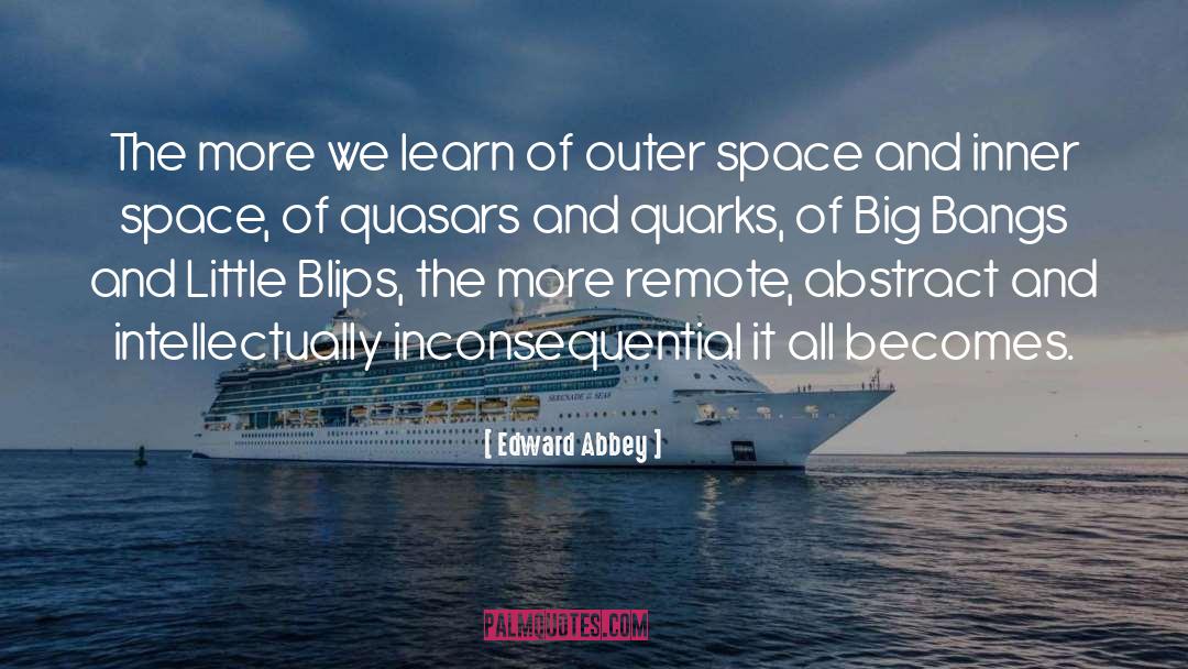 Outer Space quotes by Edward Abbey