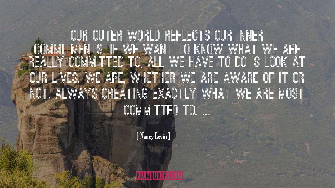 Outer World quotes by Nancy Levin