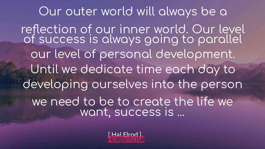 Outer World quotes by Hal Elrod