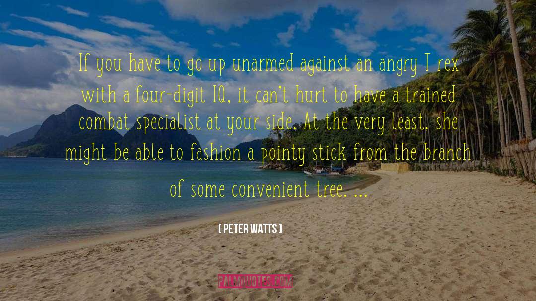 Outfoxed quotes by Peter Watts
