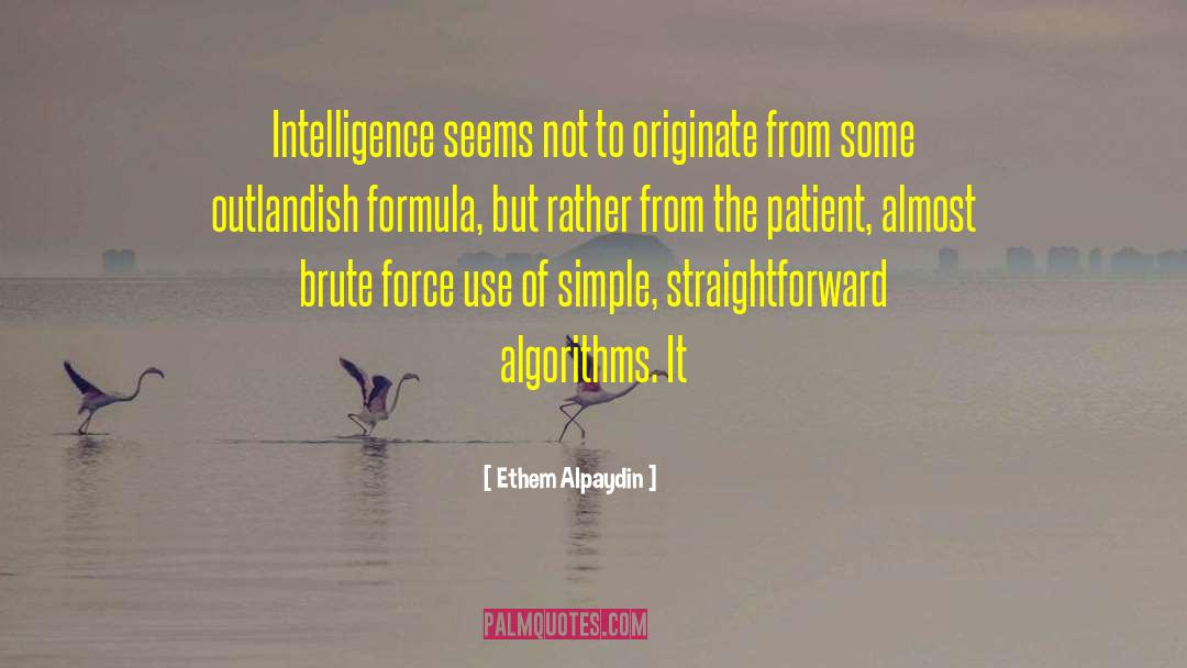 Outlandish quotes by Ethem Alpaydin