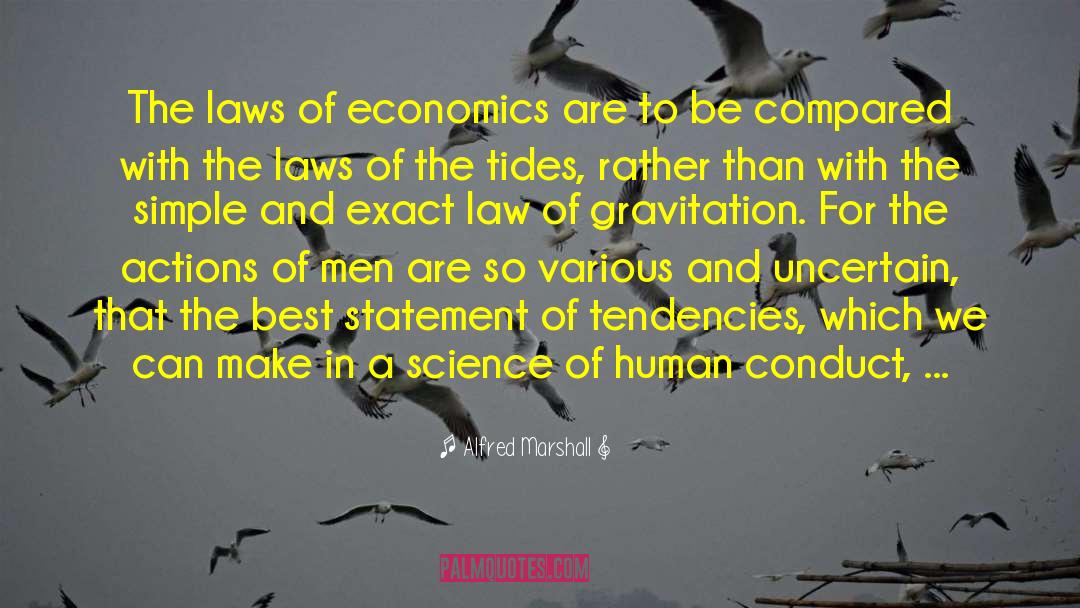 Outlaw Of Economics quotes by Alfred Marshall