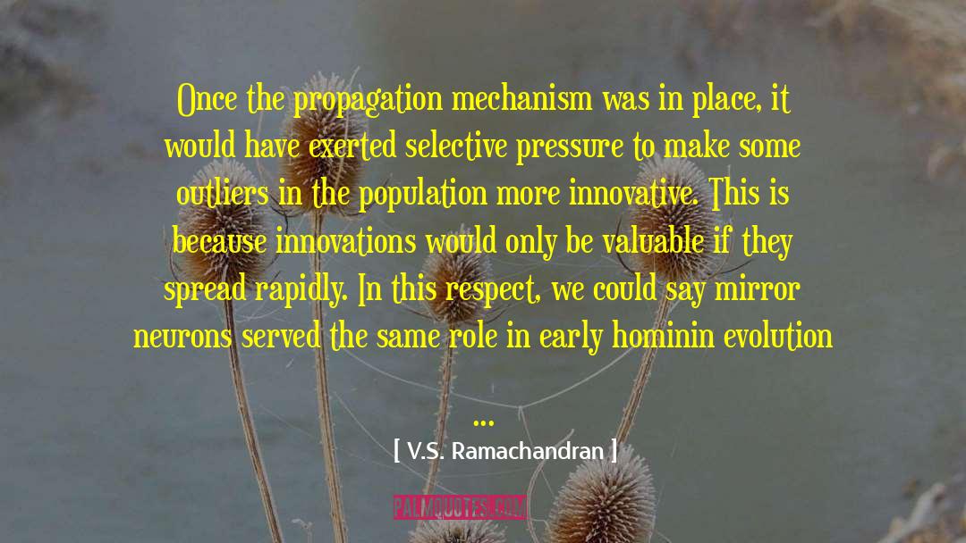 Outliers quotes by V.S. Ramachandran