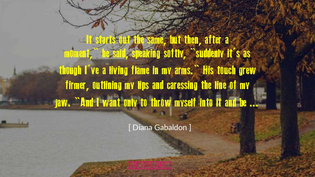 Outlining quotes by Diana Gabaldon