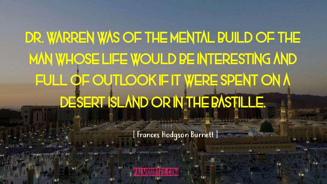 Outlook quotes by Frances Hodgson Burnett
