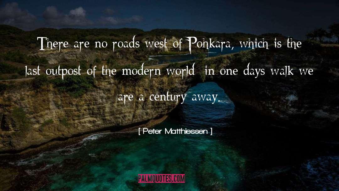 Outpost quotes by Peter Matthiessen