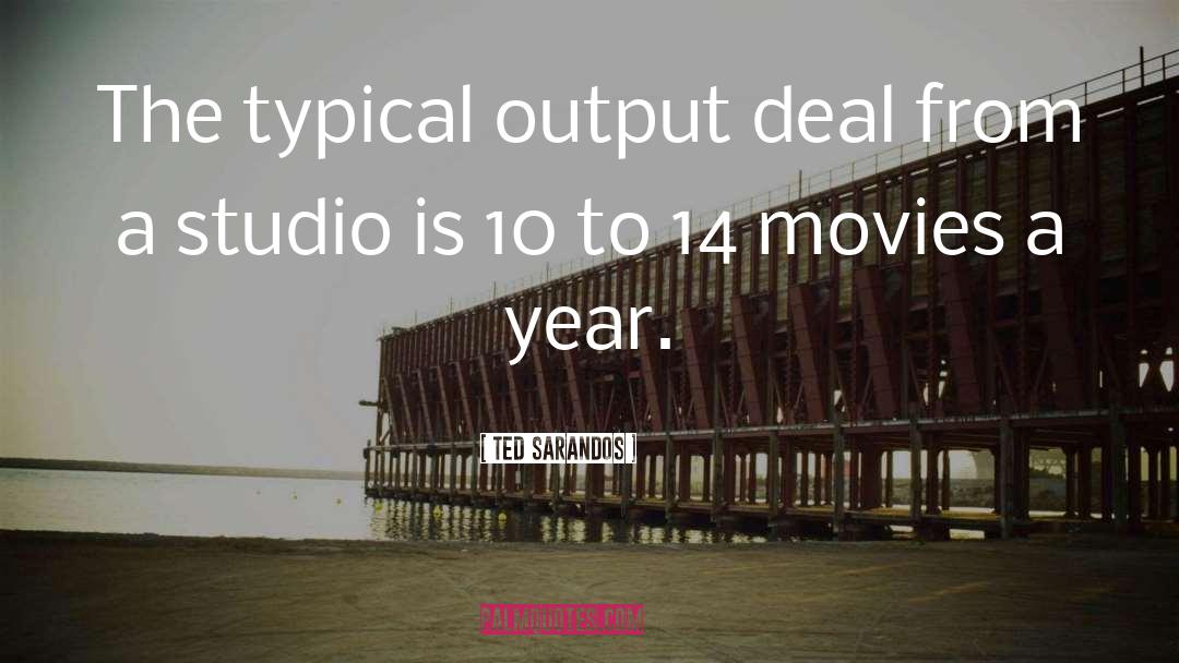 Output quotes by Ted Sarandos