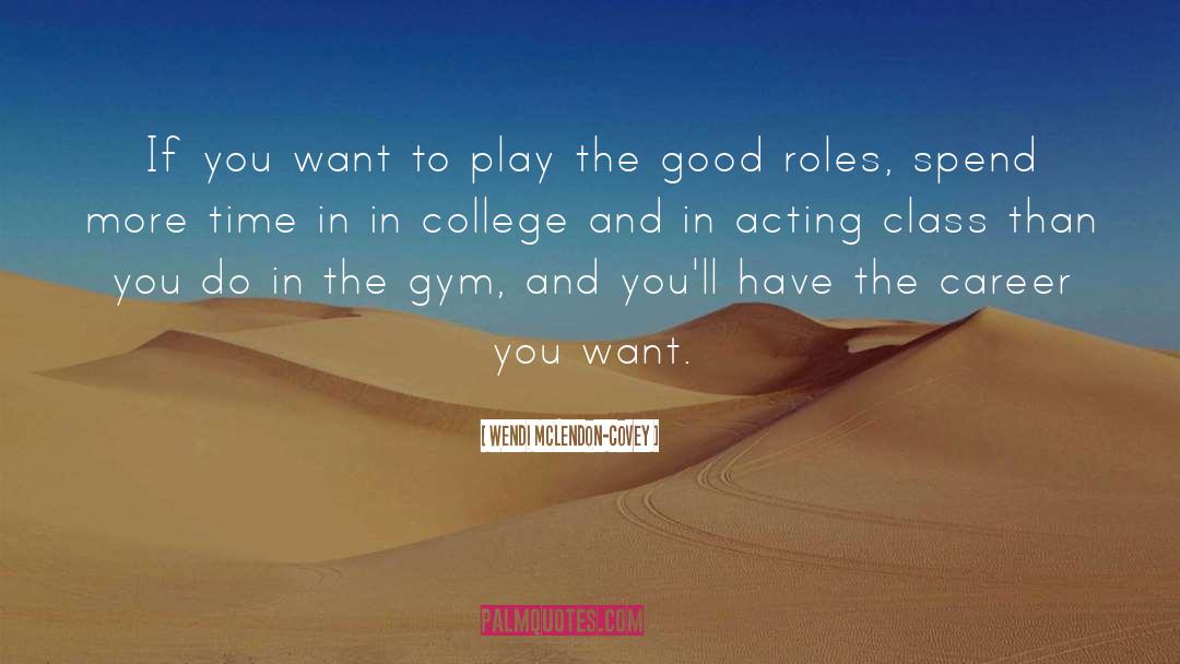 Outrace Gym quotes by Wendi McLendon-Covey