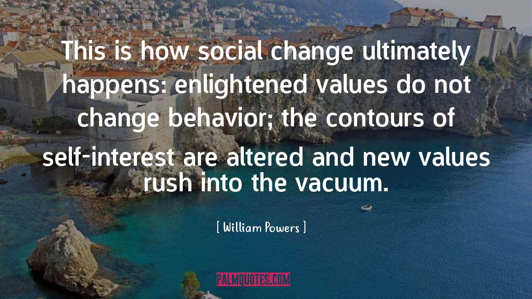 Outrageous Behavior quotes by William Powers