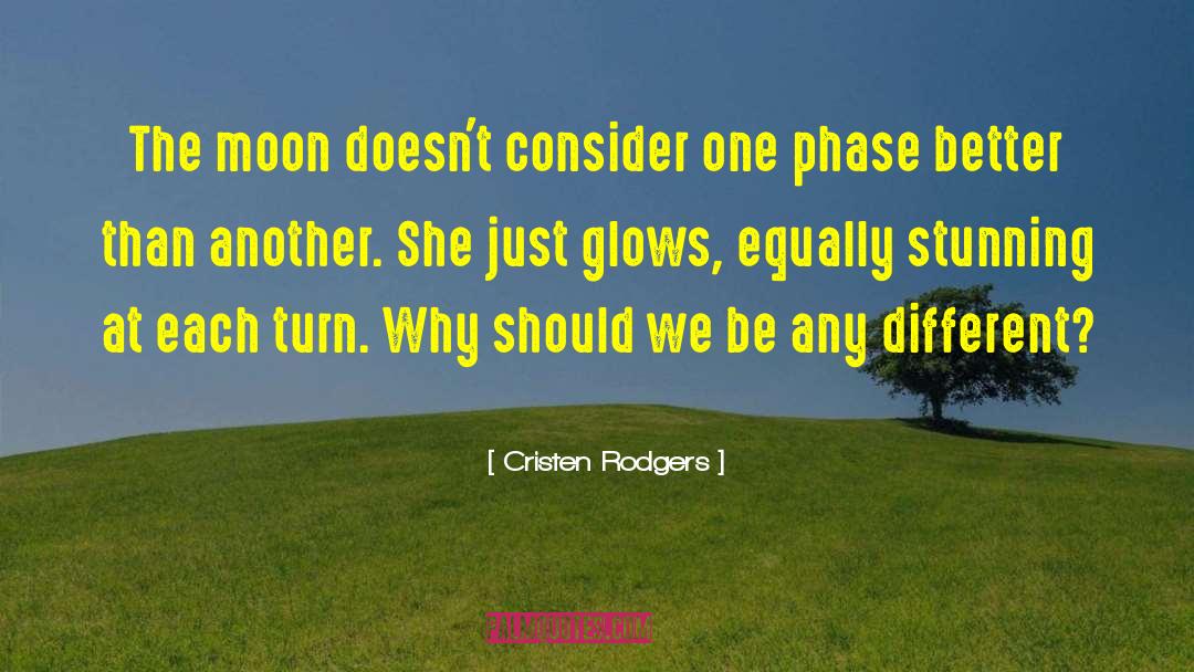 Outrun The Moon quotes by Cristen Rodgers
