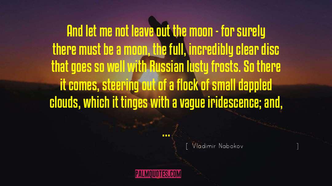 Outrun The Moon quotes by Vladimir Nabokov