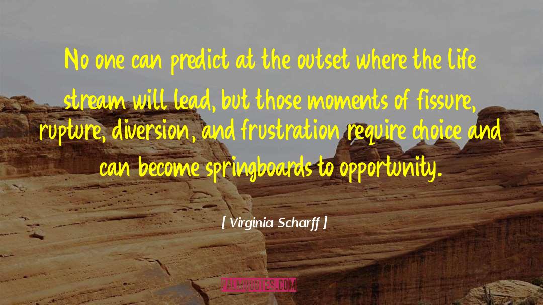 Outset quotes by Virginia Scharff