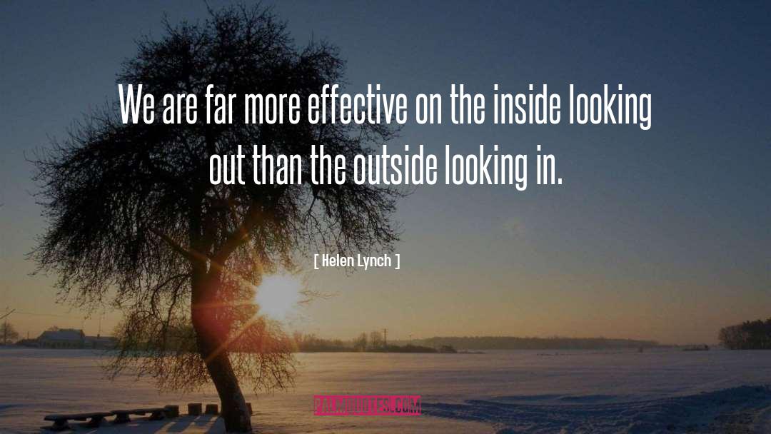 Outside Looking In quotes by Helen Lynch