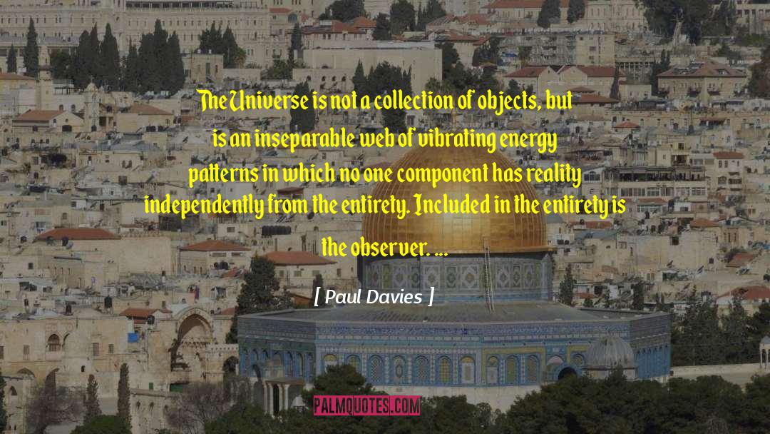 Outside Observer quotes by Paul Davies