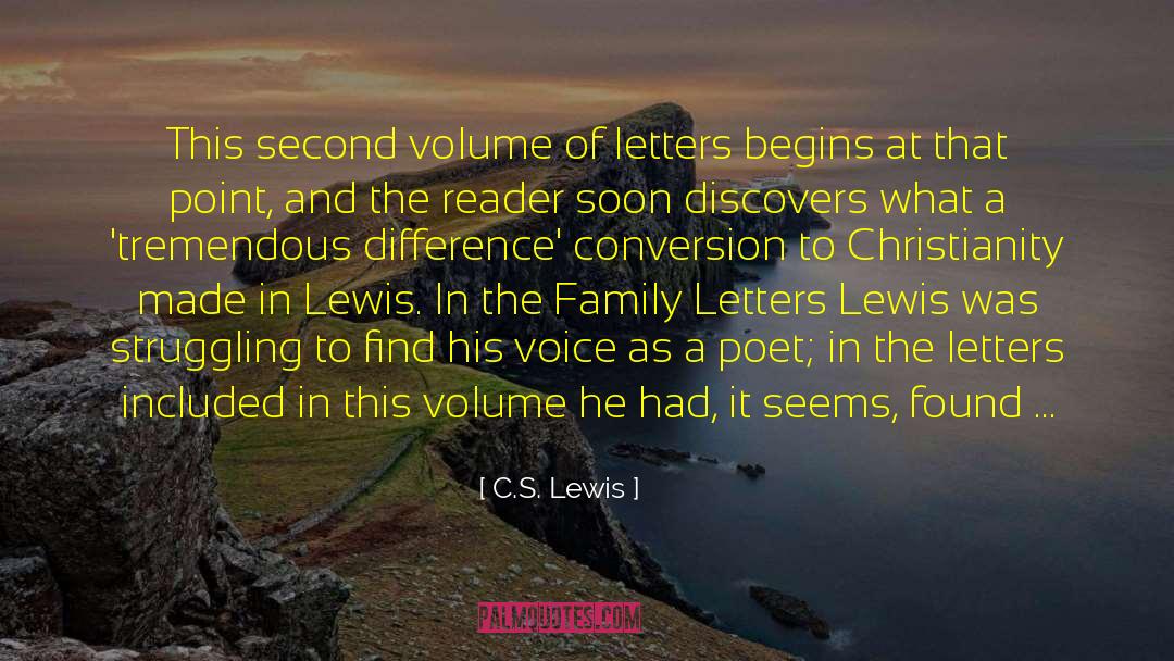Outside Voices quotes by C.S. Lewis