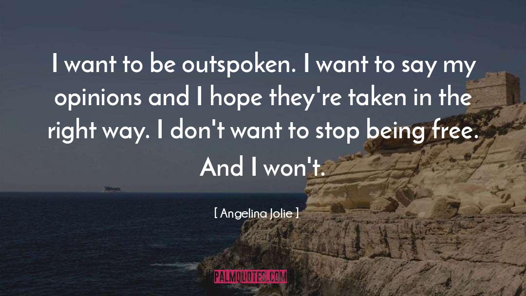 Outspoken quotes by Angelina Jolie