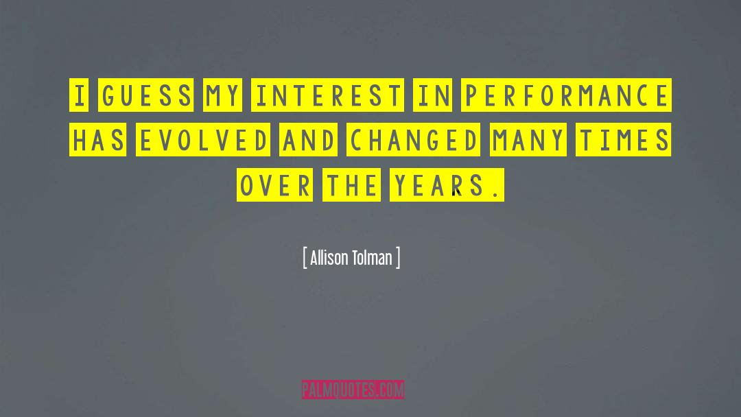 Outstanding Performance quotes by Allison Tolman