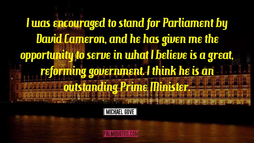 Outstanding quotes by Michael Gove