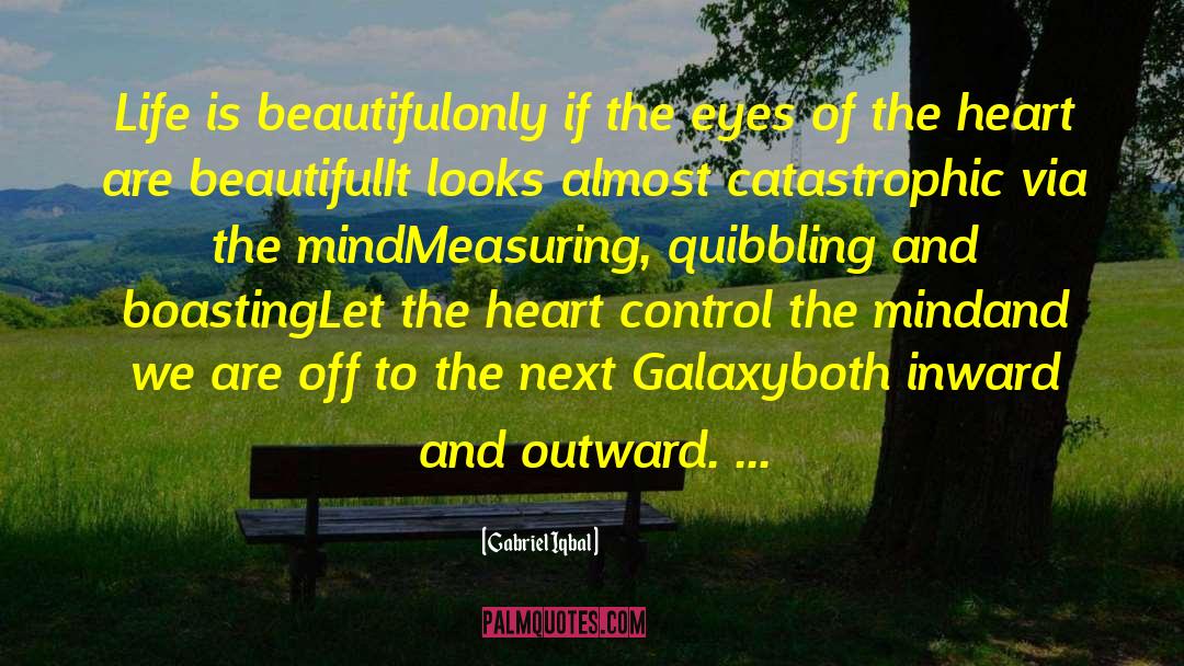 Outward Beauty quotes by Gabriel Iqbal