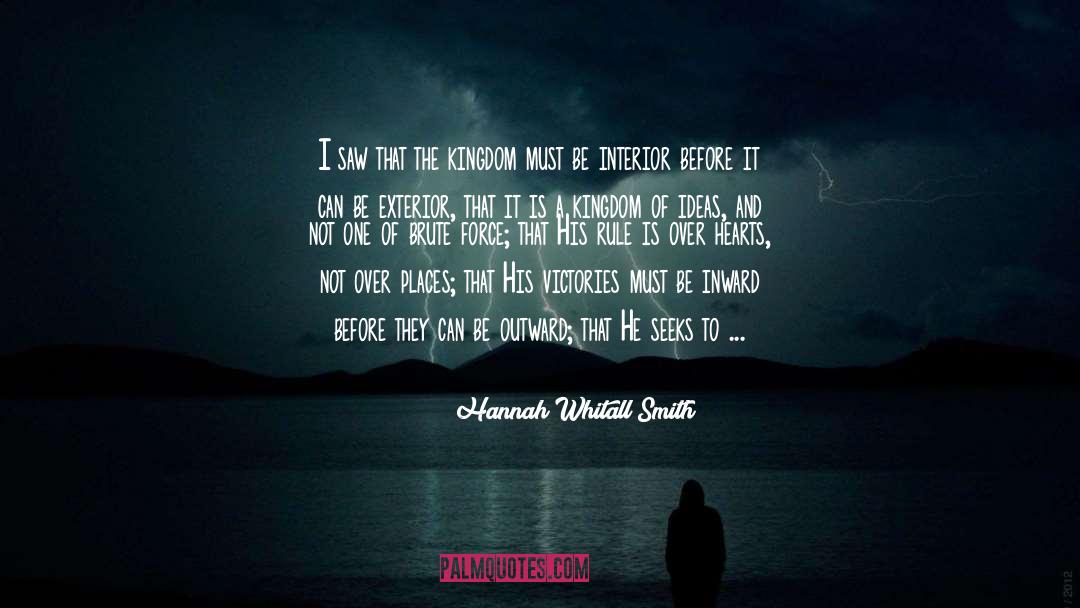 Outward quotes by Hannah Whitall Smith