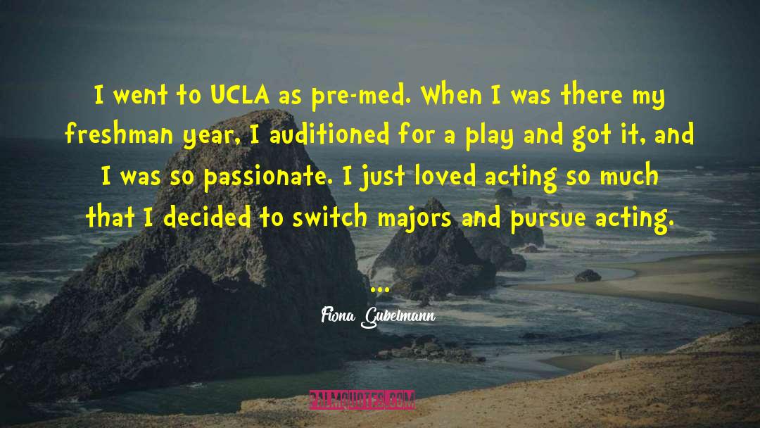 Outwrite Ucla quotes by Fiona Gubelmann