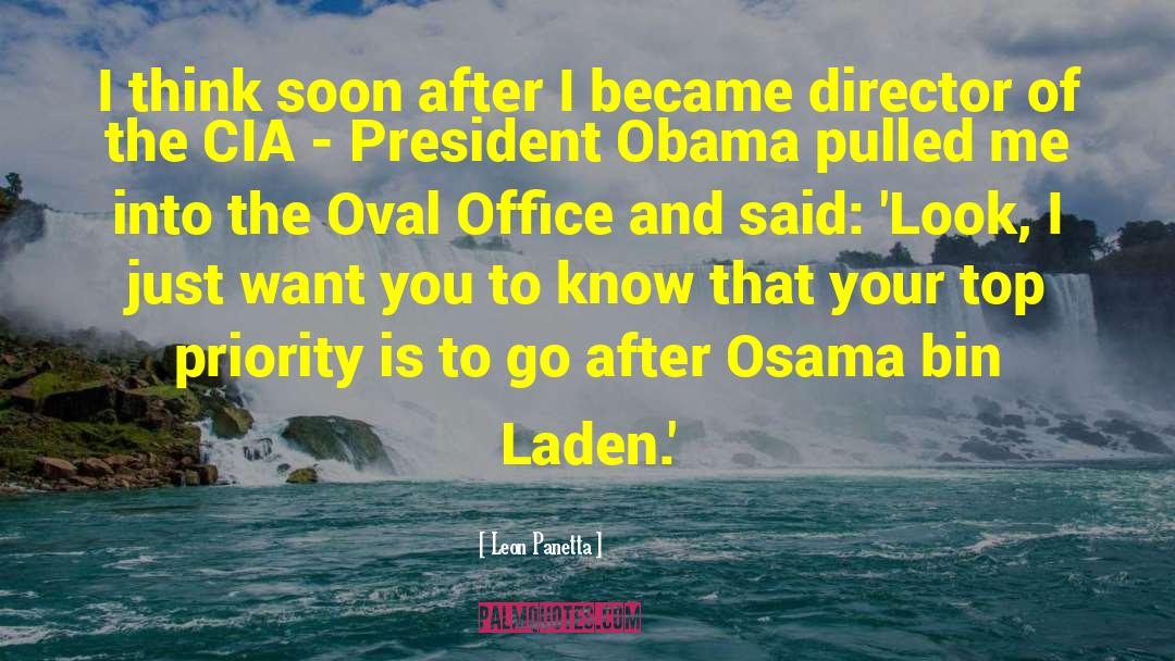 Oval Office quotes by Leon Panetta